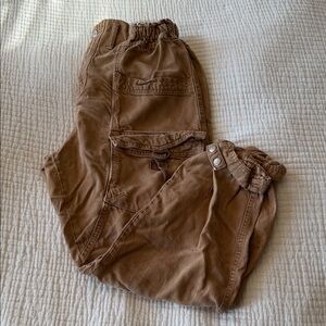 We The Free Tan Cargo Pants M